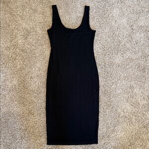 Bar III Elegant Black Midi Dress
